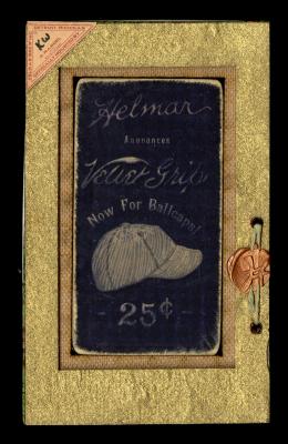 Picture, Helmar Brewing, T206-Helmar Card # 470, Monte IRVIN, Mustard colored background, Almendares Scorpions